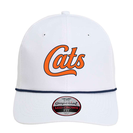 White/ Navy - FRONT