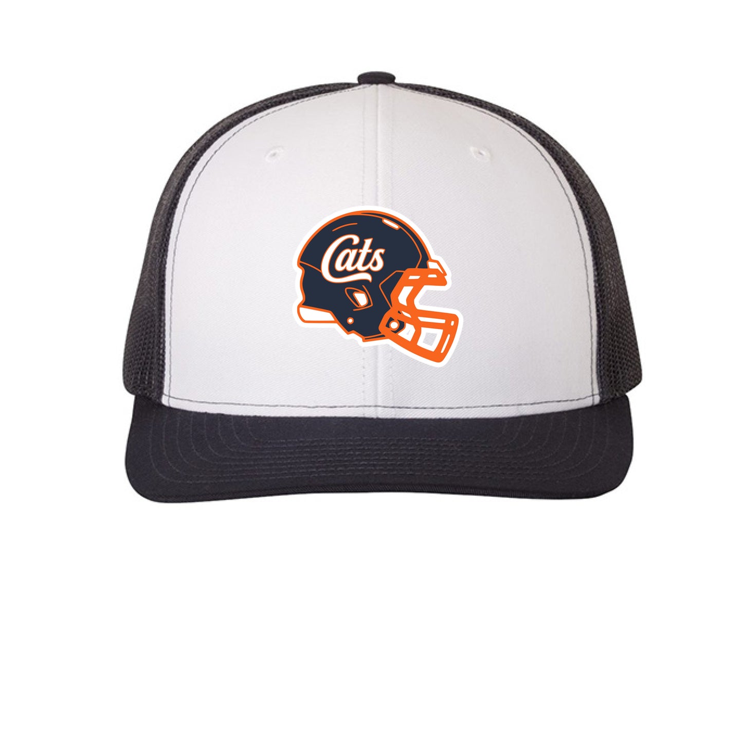 White/ Navy - FRONT